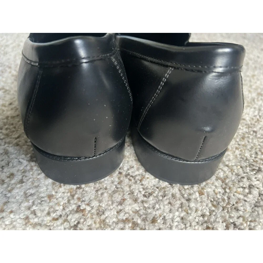 Zara Men's Regnum Comfort Tassel Loafers Black Size EU 41 NWOB